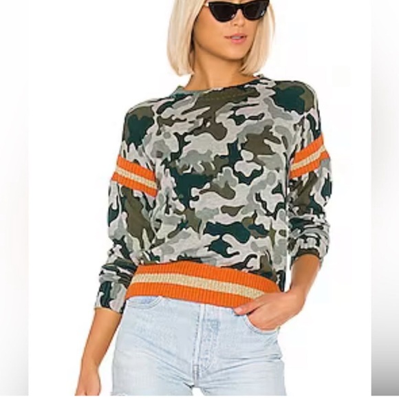 Central Park West Sweaters - Central Park West Camo Sweater – Size M
